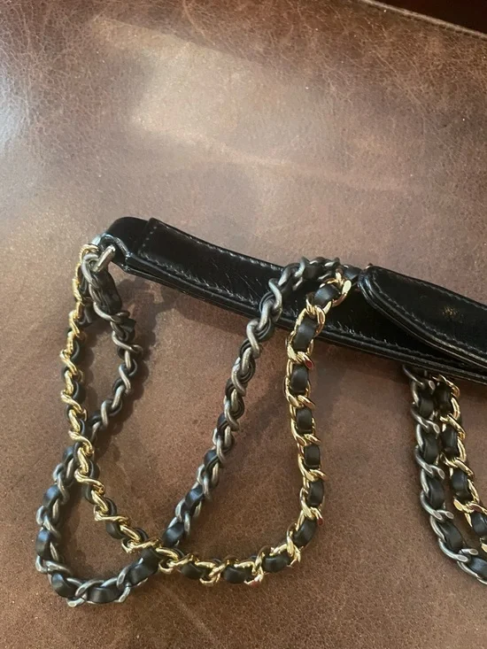 CHANEL Gabrielle Hobo Bag Black & White | Authentic - Picture 2 of 8